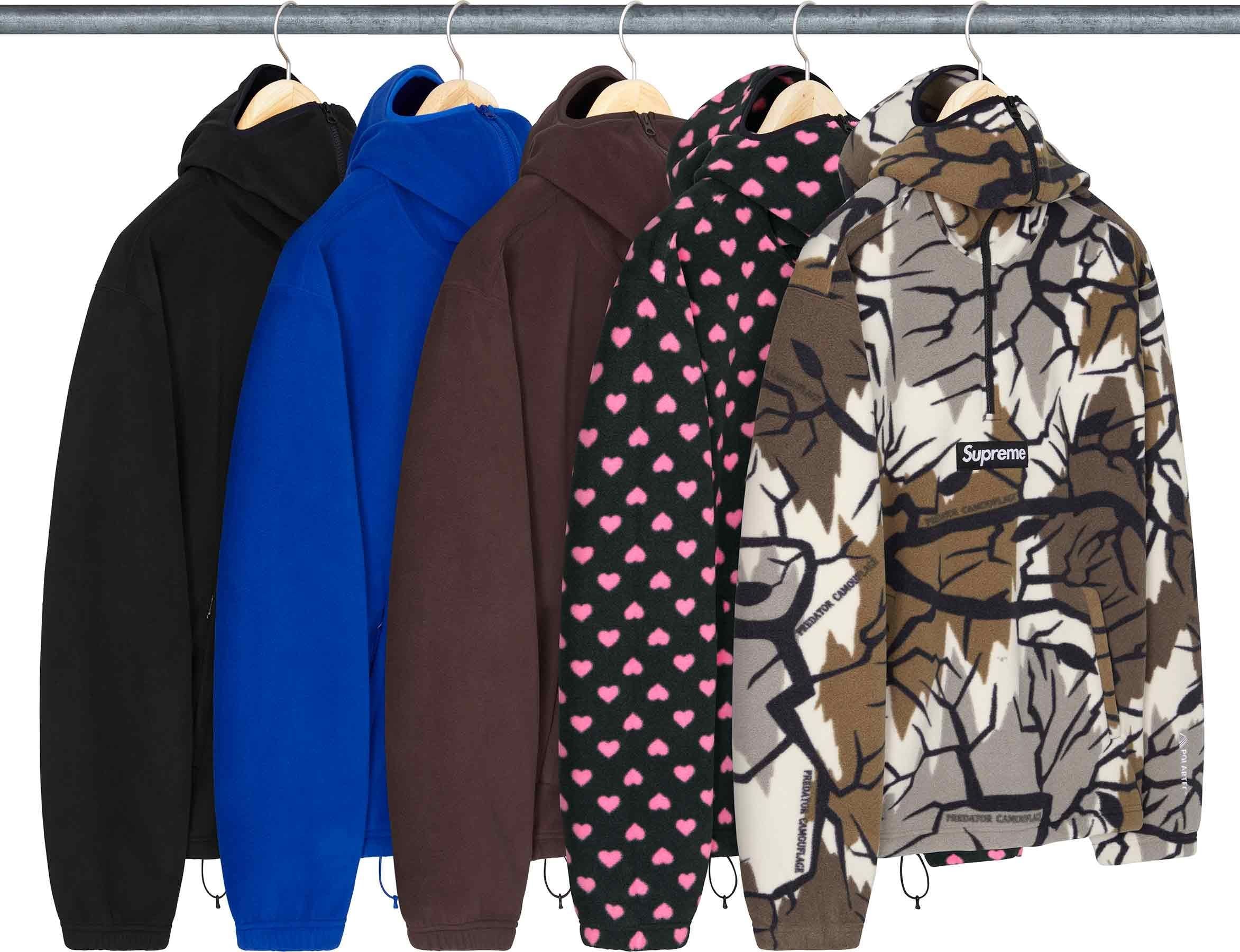 Polartec® Face Mask Half Zip Hooded Sweatshirt